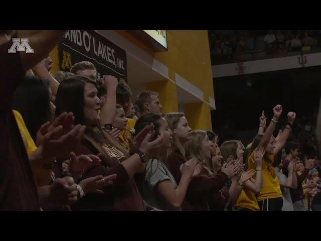 Gopher Volleyball: It's a Privilege to Play in the Pav!