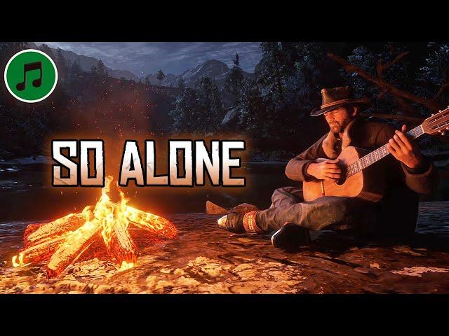 So Alone | Relaxing Western Guitar | Red Dead Redemption 2 Landscape & Ambience [4K]