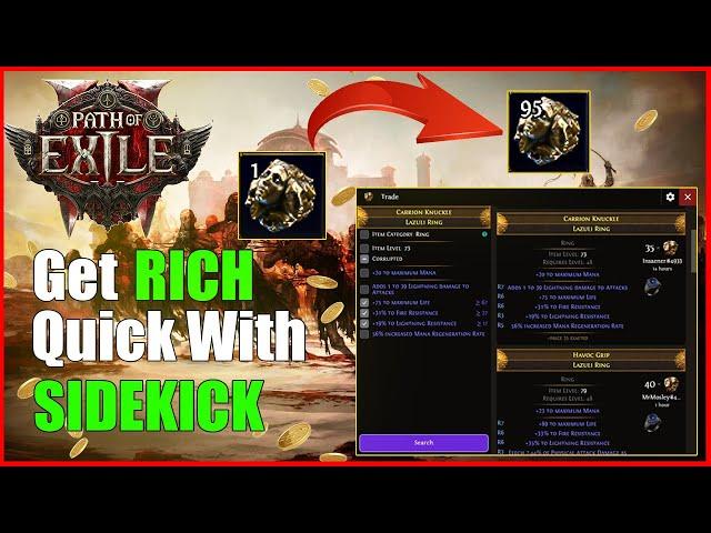 PoE 2 HOW TO INSTANTLY PRICE CHECK ITEMS and Get Rich with Sidekick in Path of Exile 2