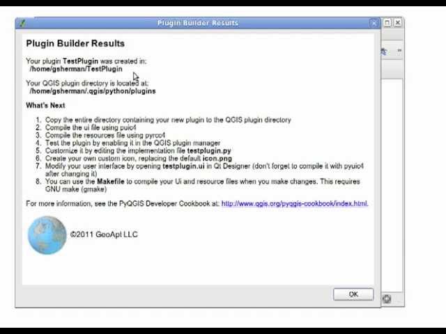 Using the QGIS Python Plugin Builder