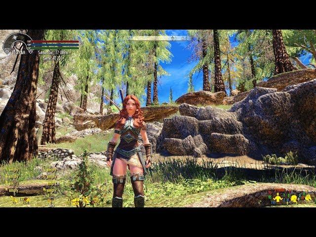 Skyrim 600+ Mods Gameplay Dovah Naakin ENB (GTX 1070) Gameplay 01