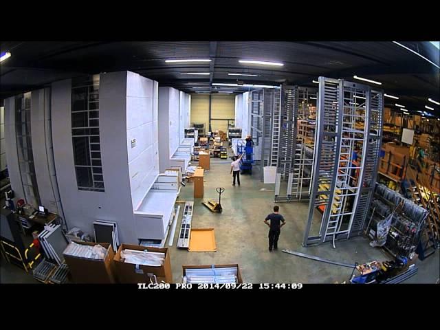 Modula LIFT installation Time Lapse