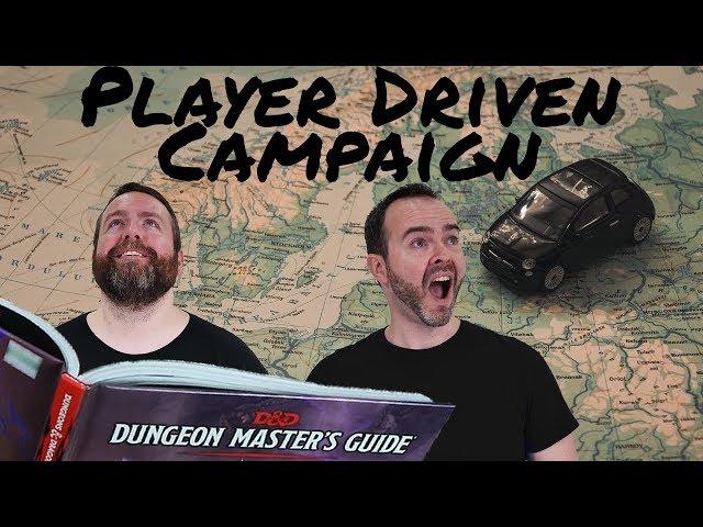 Player Driven Campaign Creation in 5e Dungeons & Dragons and TTRPG- Web DM