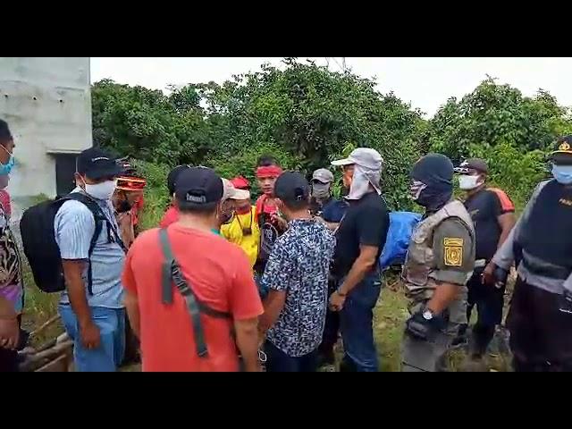 Demo Jilit Dua,Tuntut Hak Atas Tanahnya, Warga Kecamatan Seluas Winardi Kalepi Datangi PT WKN.