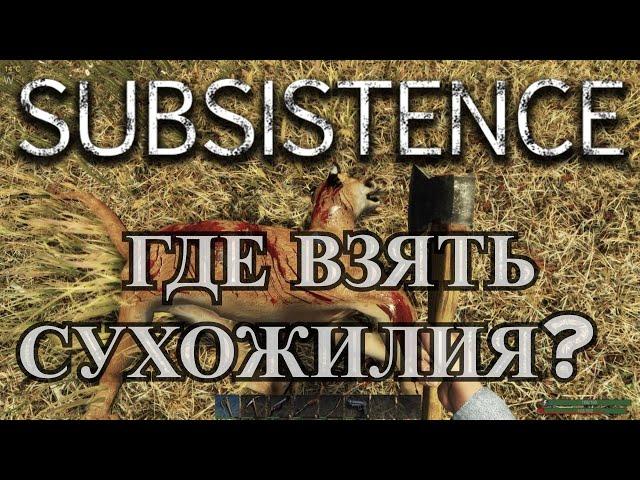 Subsistence. Охота. Где взять сухожилия? Пума