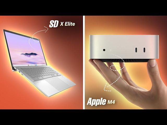 Snapdragon X Elite Vs Apple M4 (Mac Mini) | Full Comparison and Benchmark