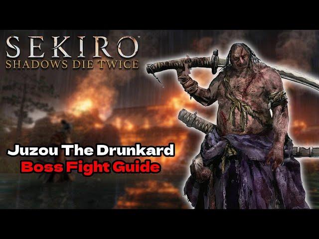 How To Defeat Juzou The Drunkard EASY - Sekiro