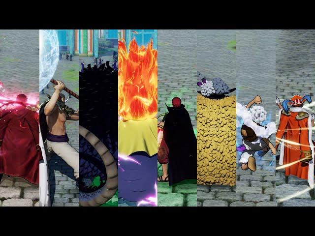 One Piece Pirate Warriors 4 - All Emperor (With Demo) Complete Moveset