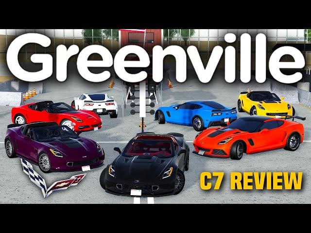 FULL REVIEW of the C7 CORVETTE remodel in Greenville (all trims)! - Roblox