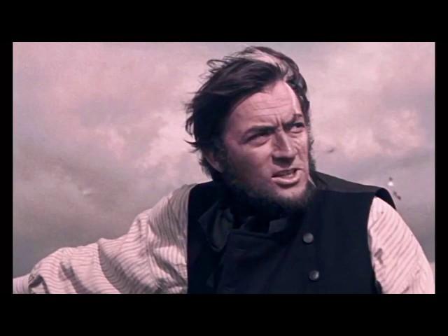 Moby Dick (1956): Gregory Peck's best scene