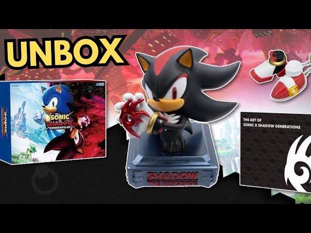 Unboxing Sonic X Shadow Generations Collector's Edition (Asia Version) ソニック シャドウ ジェネレーションズ 開封