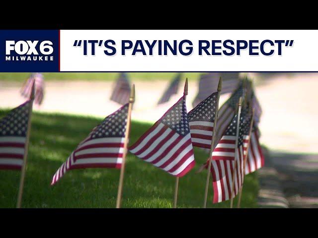 Memorial Day tribute in Muskego neighborhood | FOX6 News Milwaukee