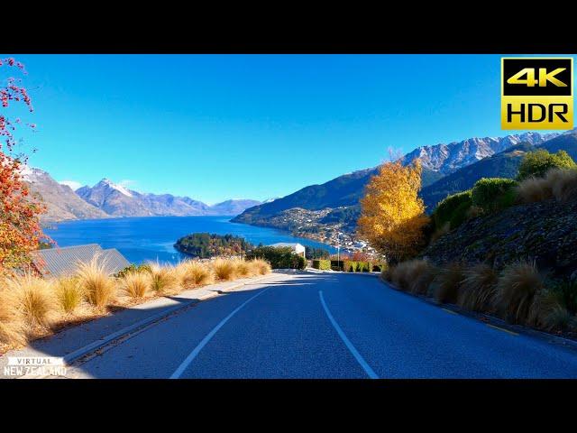 【4K HDR】Driving Queenstown New Zealand!