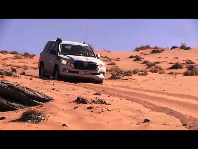 Toyota Land Cruiser 200 takes on the Namib Desert