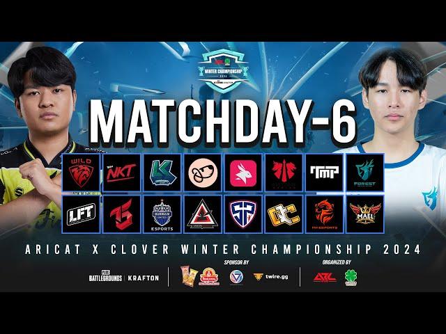 Live สด! ARICAT x CLOVER WINTER CHAMPIONSHIP 2024 DAY 6