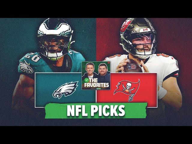 Philadelphia Eagles vs Tampa Bay Buccaneers BEST BETS! NFL Picks & Preview | The Favorites Podcast