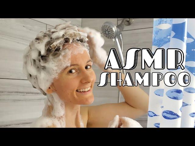 Washing Hair ASMR | Water Shower Sound | Shampoo ASMR