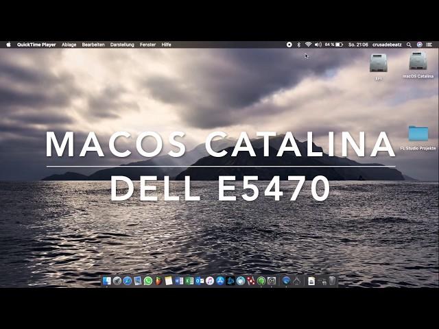 Hackintosh Dell E5470 macOS Catalina