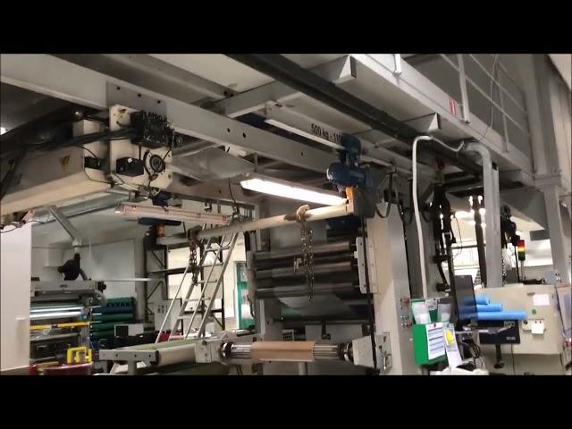 By ABTECH Italy -CI Flexo printing press 8 colors COMEXI FP1808CNC-G - 1020 mm (F85)