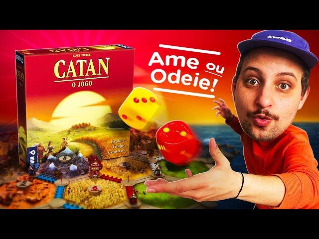 CATAN - O JOGO DE TABULEIRO mais AMADO e ODIADO que Existe! - Regras Rápidas & Review