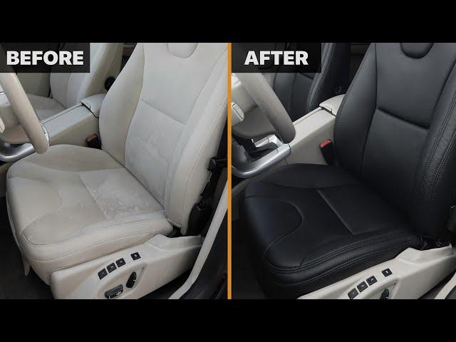 Replacing Stained Cloth Interior With Custom Leather Upholstery For The 2011-2013 Volvo XC60