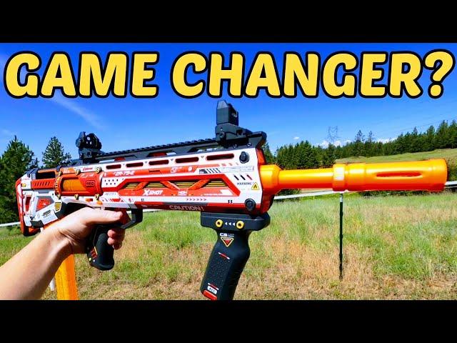 X-Shot SKINS Pro Series Longshot| $30 MONSTER!| Full Review