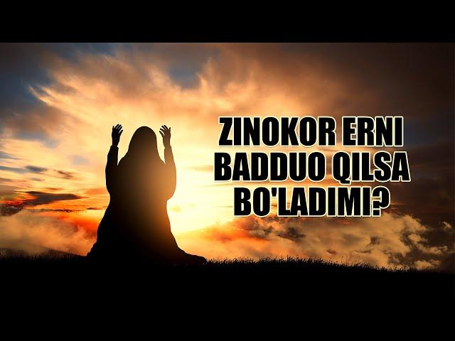 Zinokor erni badduo qilsa bo'ladimi? | Shayx Sodiq Samarqandiy