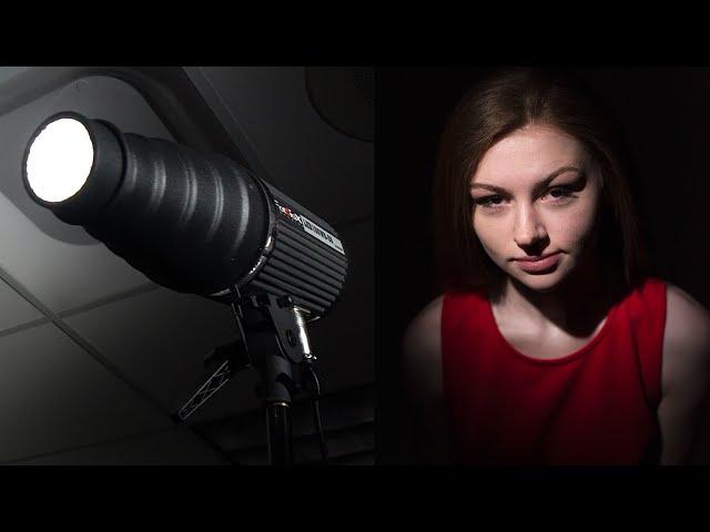 "What's a Snoot?" Using a Snoot Light Modifier for Portrait Photography