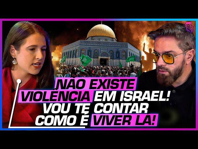 O PERIGO no DIA a DIA e COMO é MORAR em ISRAEL - ALINE SZEWKIES