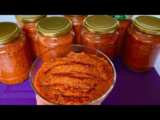 Eggplant caviar for winter!!! cook now, it will be easier in winter!