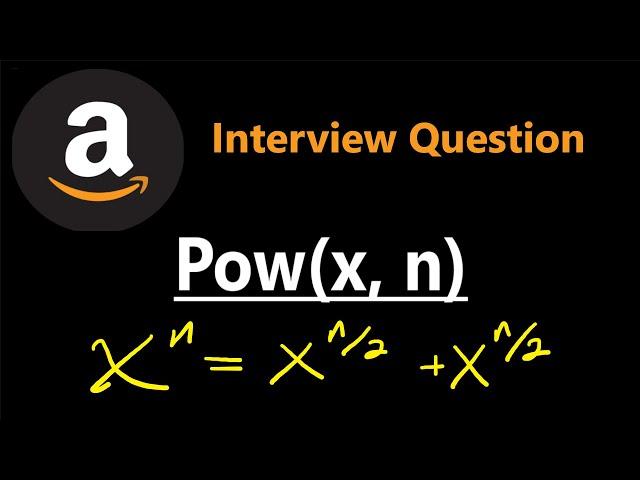 Pow(x, n) - X to the power of N - Leetcode 50 - Python