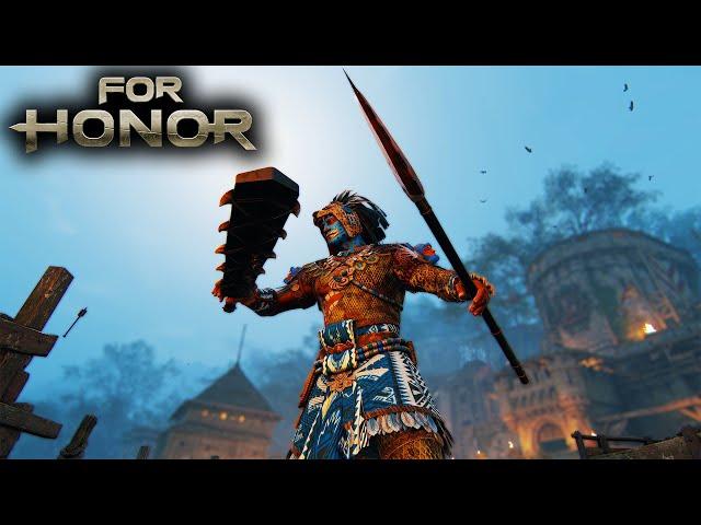 An attacking Hero against challenging defense - Ocelotl Duels [For Honor]