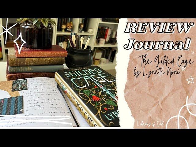 REVIEW JOURNAL | The Gilded Cage by Lynette Noni