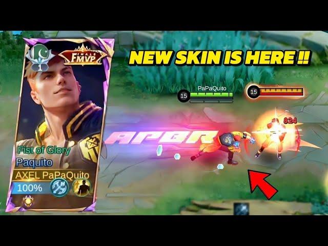 PAQUITO NEW F MVP SKIN IS FINALLY HERE !! BUY NOW OR ELSE... MLBB