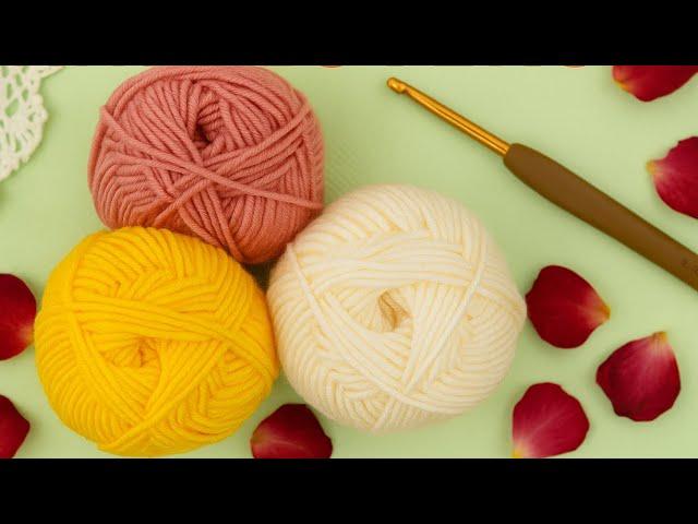 Easy Granny Square Tutorial for Beginners ! Crochet tutorial