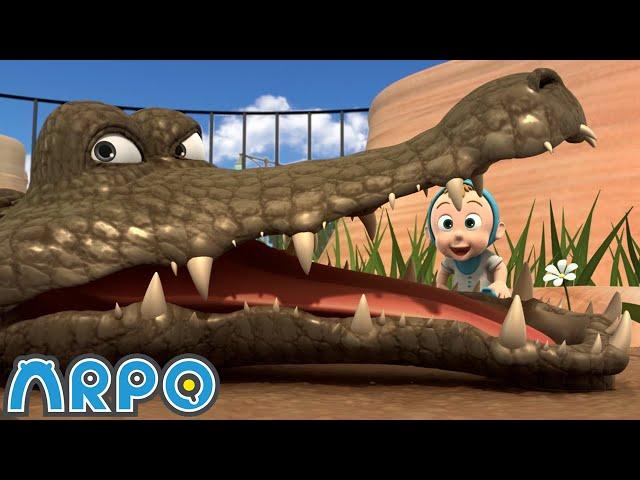 At the Zoo | ARPO The Robot Classics | Full Episode | Baby Compilation | Funny Kids Cartoons