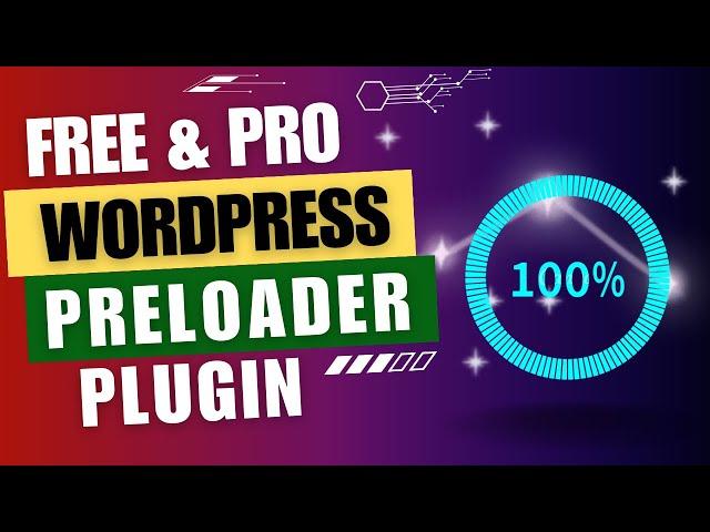 Free WordPress Preloader Plugin | How To Add Preloader In WordPress