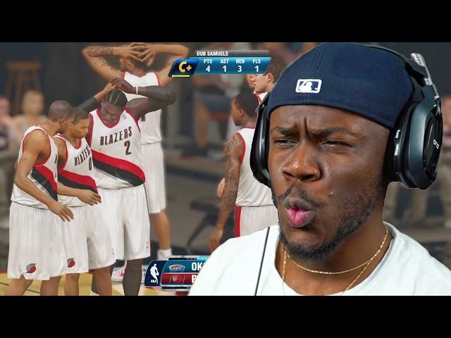 WILD INJURY! (NBA 2K14 10 YEARS LATER)