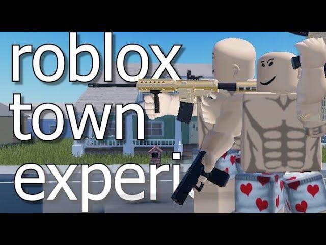 The Roblox town experience