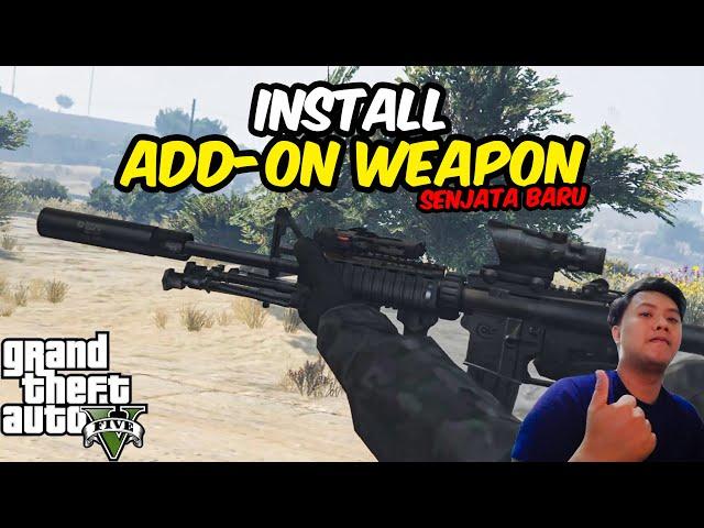 HOW TO INSTALL ADD-ON WEAPON MOD IN GTA V | GTA 5 MODS