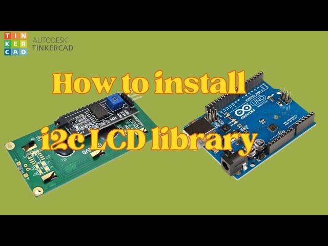 How to install i2c LCD Library