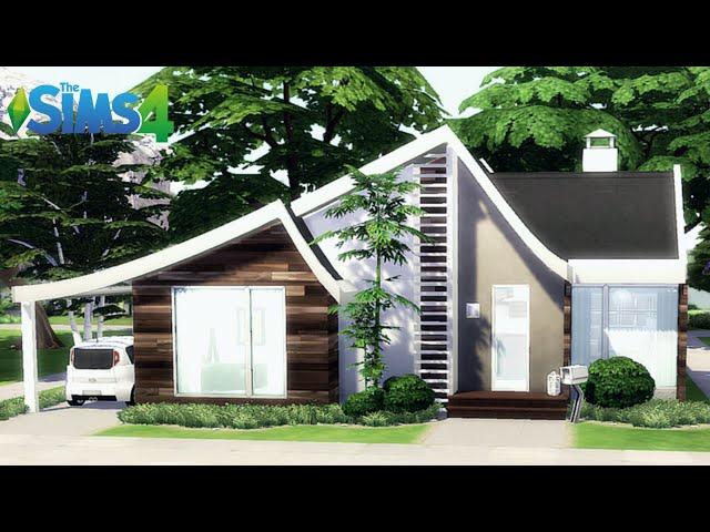 Future Cottage | Tier 3 Small home | NO CC |The Sims 4 Stop Motion