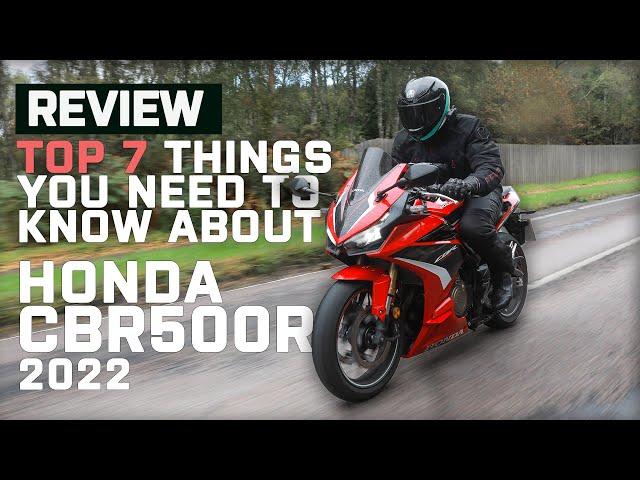 Honda CBR500R (2022) Review | Top 7 Things You Need To Know About the Honda CBR500R | Visordown