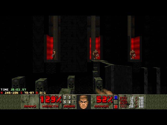 Doom - Ultimate Doom "In Name Only" (E3M6: Mt Erebus): UV-Max (Map Author: Nine Inch Heels)