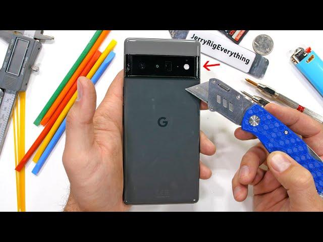 Pixel 6 Pro Durability Test! - How much Plastic this time?