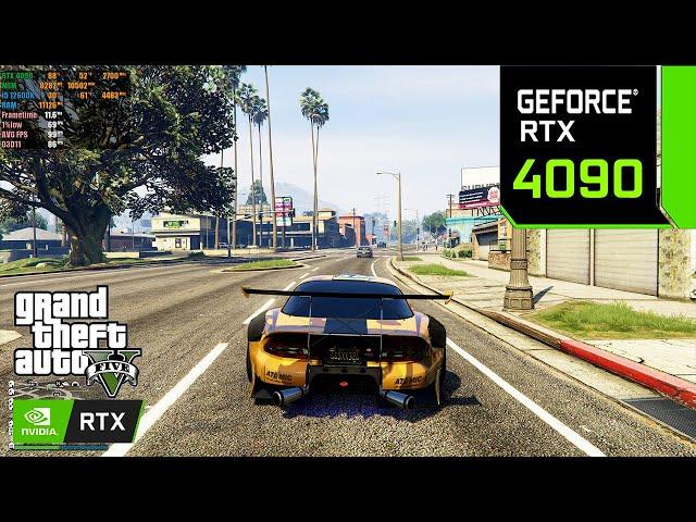 GTA 5 : RTX 4090 24GB ( 4K Maximum Settings )