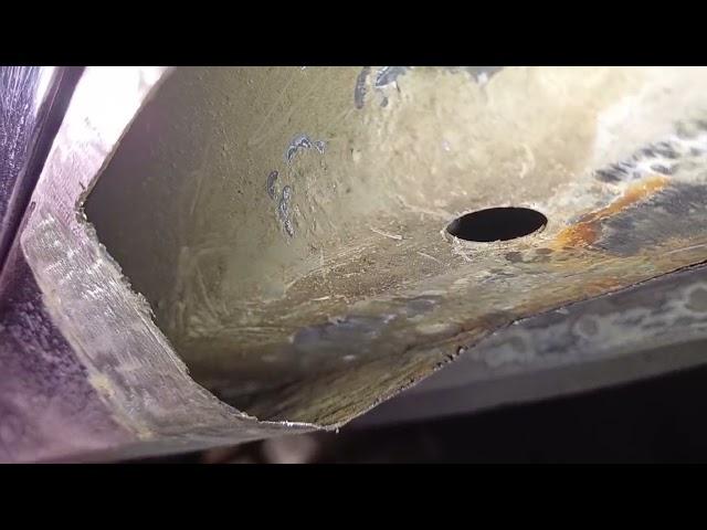 AUTO REMONTAS / Pasiruošimas, slenksčio virinimas / Ričardas Eidimtas