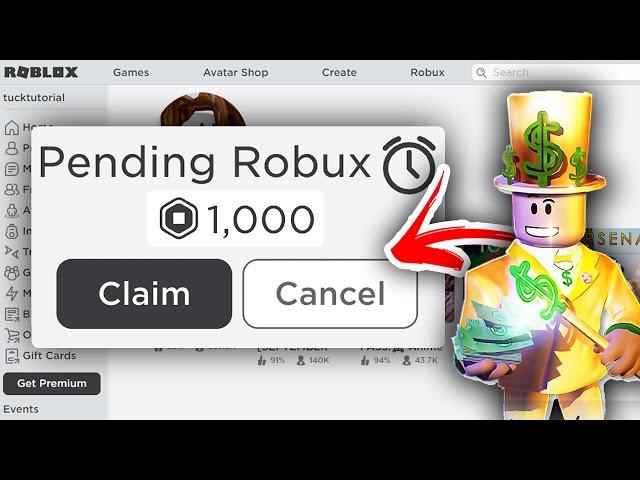 How To Get Pending Robux - Full Guide