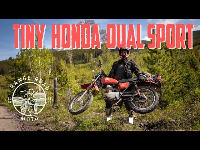 Testing tiny 100cc dual sport to the limit!