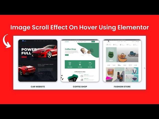 How To Make Image Scroll Effect On Hover Using Elementor Pro In 2023 || DCreato Academy